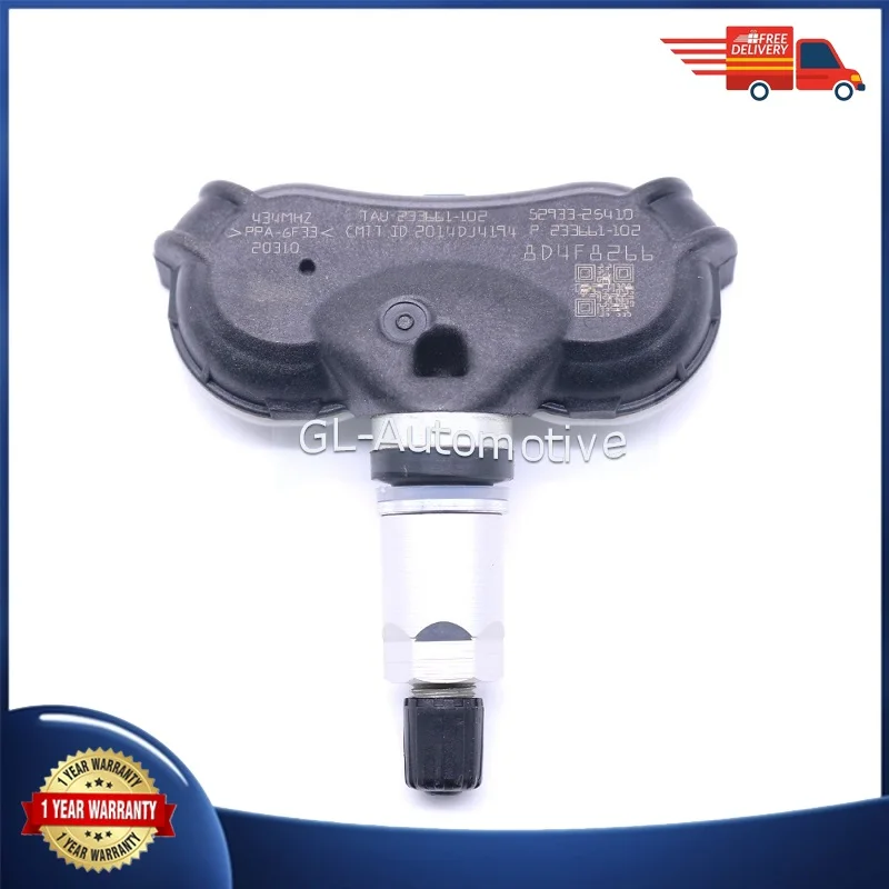 1/4PCS 433MHZ Czujnik ciśnienia w oponach TPMS do Hyundai Ix35 Tucson Kia Sportage [SL] 52933-2S410