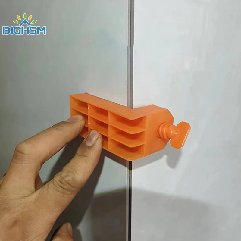 10Pcs Ceramic Outer Angle Tile Leveling System Clips Spacers For Floor Wall Tile Fixing Laying Construction Tools Building
