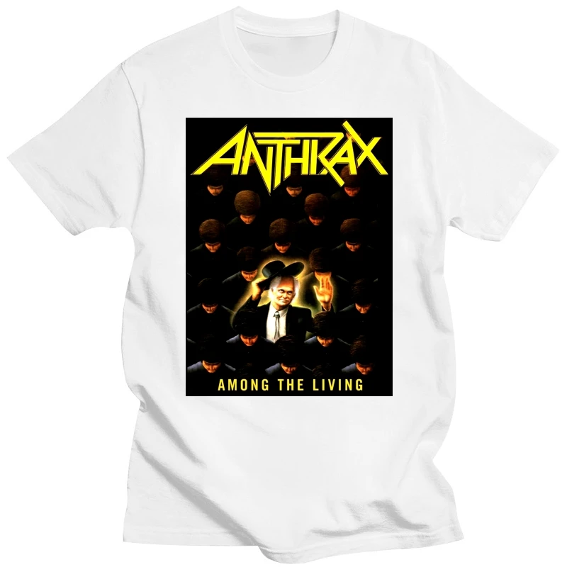 ANTHRAX AMONG THE LIVING S-XXL NEW BLACK T-SHIRT