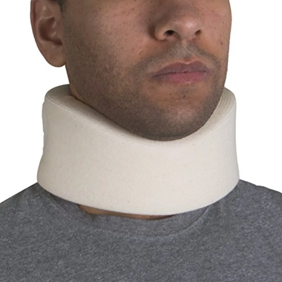 

OTC Cervical Collar, Soft Contour Foam, Neck Support Brace, White Narrow 2.5" Depth, Medium