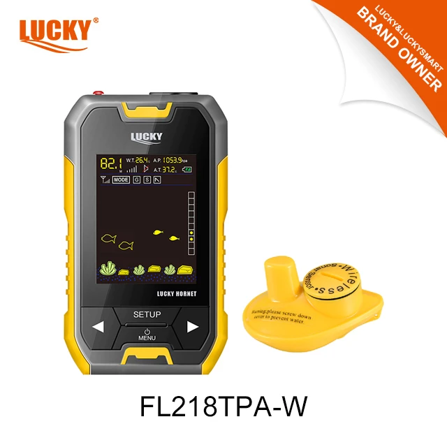 Lucky   FL218TPA-W 3inch colored Iconic Display with Type W wireless sensor