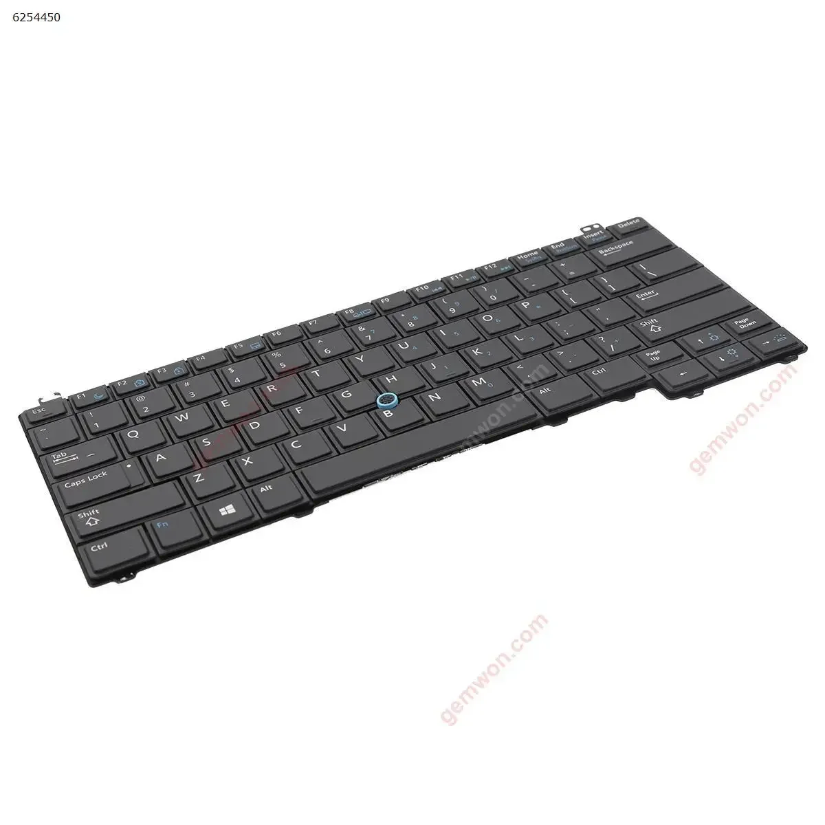 Imagem -02 - Teclado de Laptop Americano para Dell Latitude E5440 Preto com Blacklit & Point