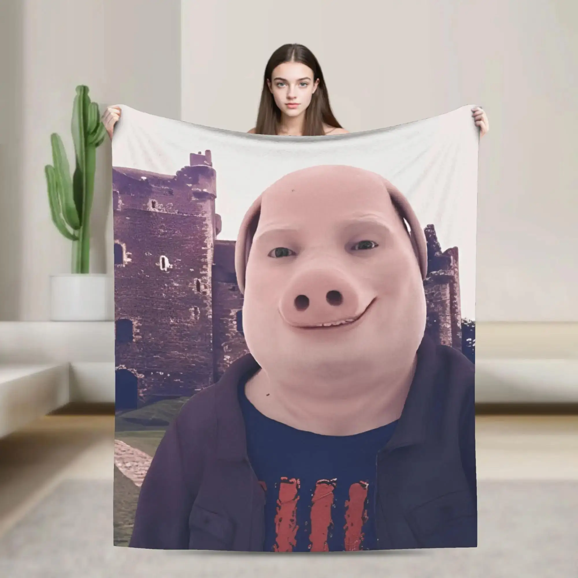 super-soft-funny-meme-throw-blanket-for-kids-john-pork-shoutout-design-comfortable-bedspread-for-bedroom-or-sofa-decor