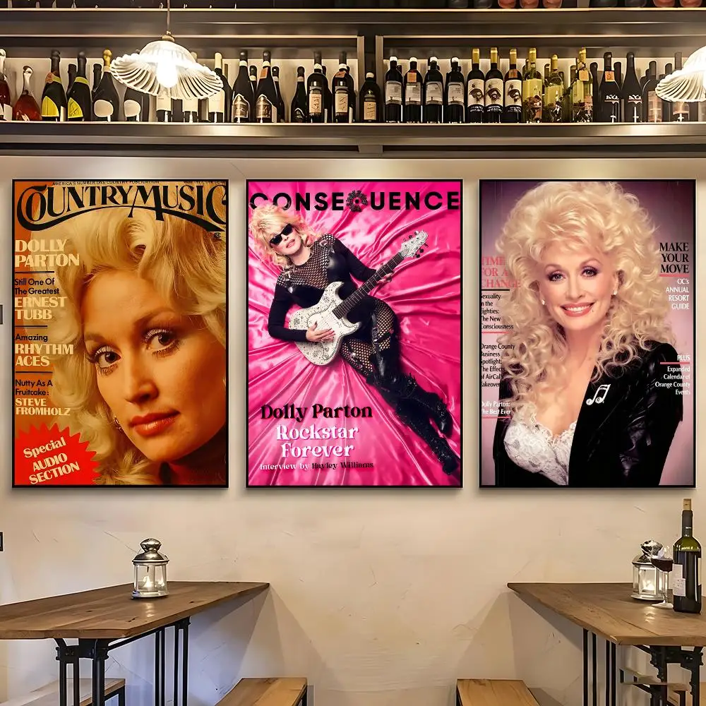 music Dolly Parton New Arrival Popular Art Print Poster HD Wall Art Sofa Home Decor Gift For Fans