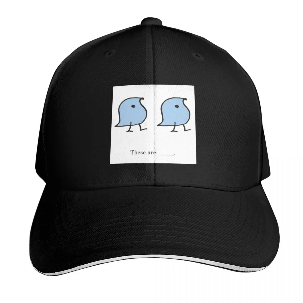 these are wugs Baseball Cap Breathable Mesh Back Adjustable Buckle Closure Moisture Wicking Quick Dry