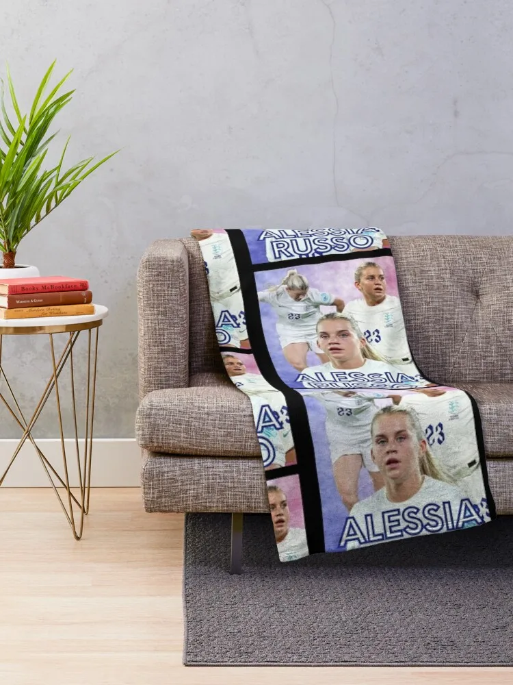 Alessia Russo number 23 England football Home Throw Blanket anime Camping Moving Decorative Sofa Blankets