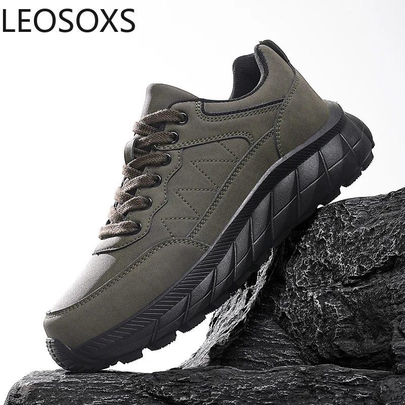 Outdoor Casual Sneaker Water Proof Anti-slip Men Climbing Sports Shoes Casual Men's Sneakers Trendy All-match Fashion New Style