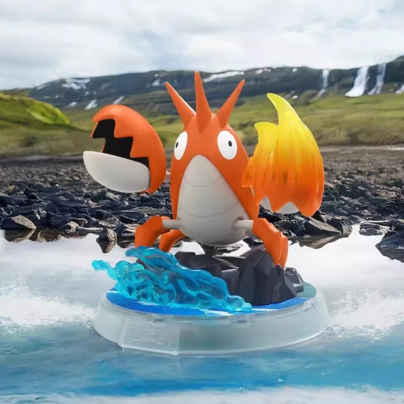 بلوك بنة رجل بوكيمون الطبعة الكلاسيكية S 3nd Piplup Corphish التجمع نموذج اللعب اليدوية سطح المكتب الديكور هدية #2