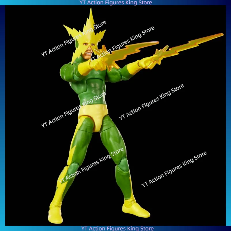 In Stock Hasbro Marvel Comics 6 Inch Suit Lizard Professor Spider-Man Electric Man Action Figure Toy Collection Gift - view 5