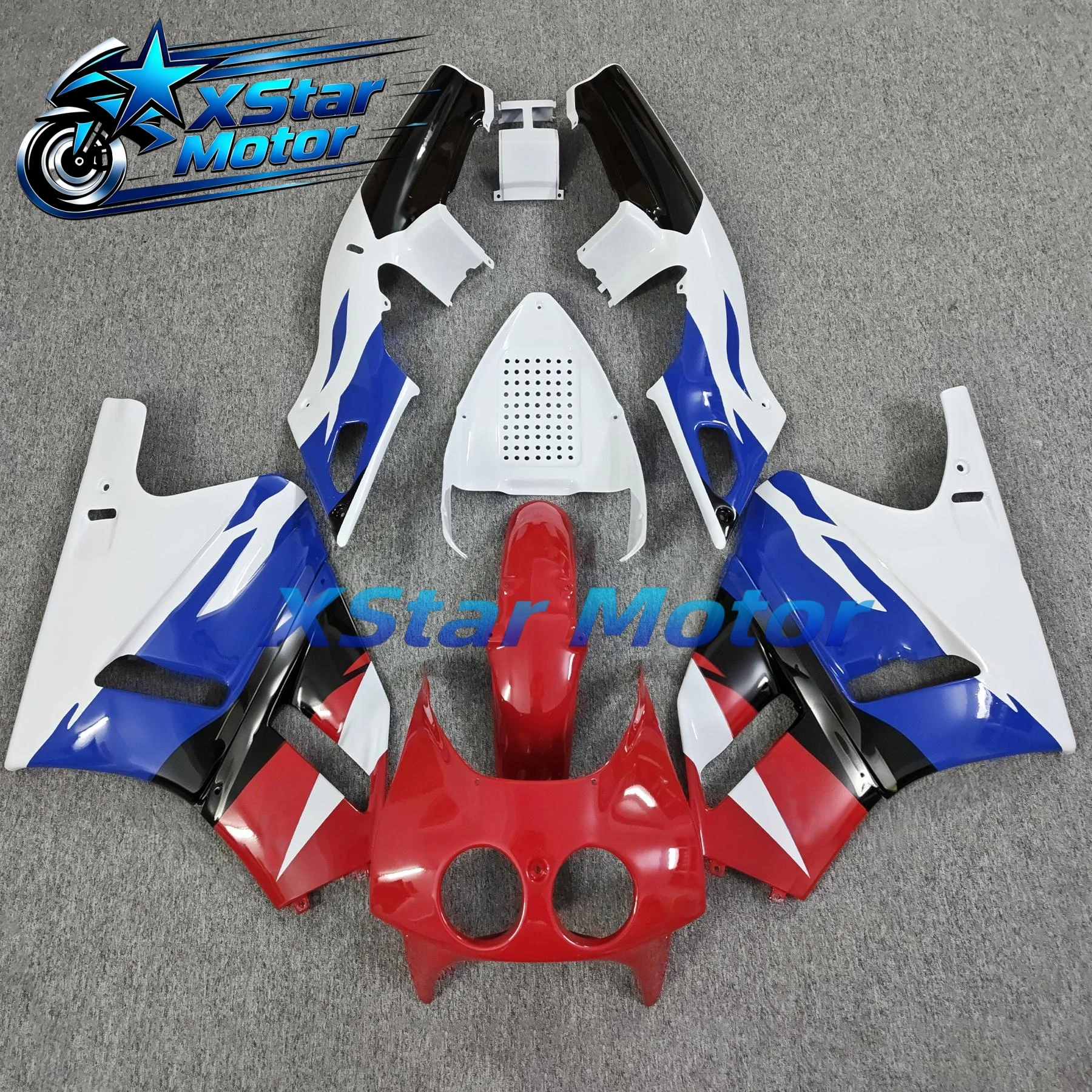 Motorcycle Fairings Kit For HONDA VFR 400 NC30 88-92 Bodywork Set VFR400 1988 1989 1990 1991 1992 Injection Mold Full Fairing 5