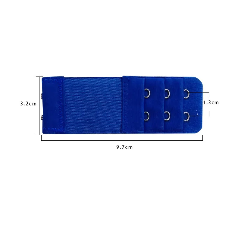 1PC 2 haczyki przedłużacz biustonosza dla kobiet elastyczny pasek przedłużający biustonosz klips z haczykiem ekspander regulowana klamra paska bielizna 13 kolorów