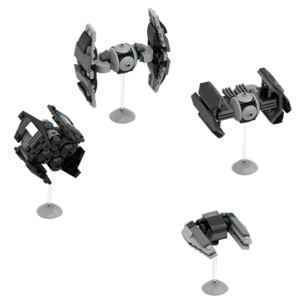 Совместим с LEGO Space Military Mini Interstellar Warship MOC, строительные блоки, космическая война, модель НЛО, кирпичи, игрушки