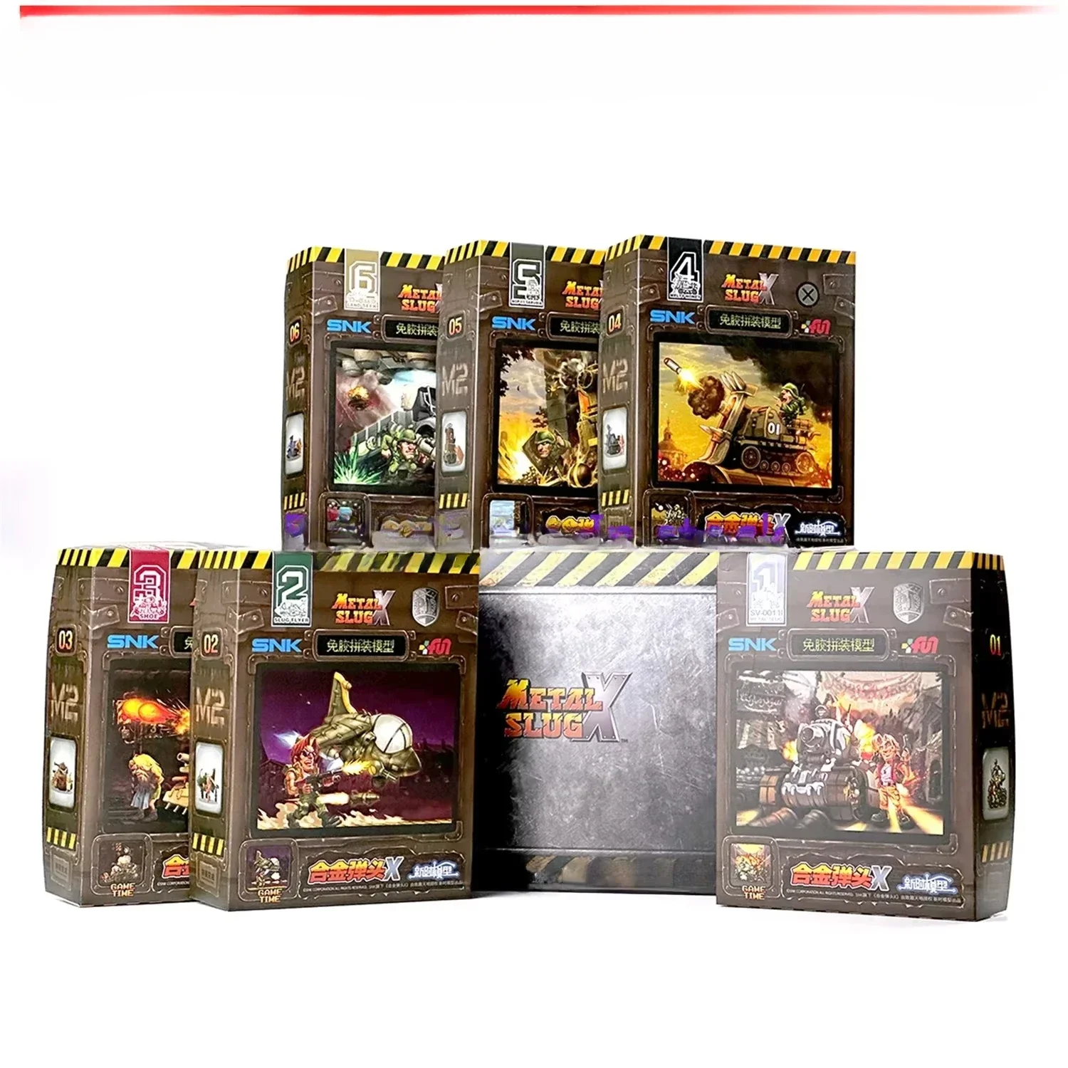 【متوفر】XIN SHI نموذج الجمعية سبيكة معدنية X 2 SV-001 SV001 SLUGFLYER NOP-03 LANDSEEK T-2B حذاء ألعاب شخصيات الحركة