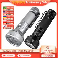 Sofirn IF22A TIR Optics 2100lm LED Flashlight Rechargeable 21700 USB C Powerful EDC Light Torch Outdoor Lantern for Fish