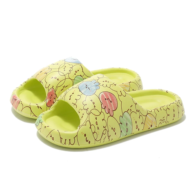 

Non-slip Slippers Female Outer Wear Bathroom Indoor Home Sandals Female Summer Eva Big Sizes Flip Flops Flat Sandals