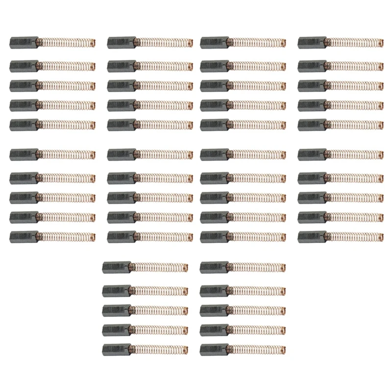 50 peças de reposição do motor das escovas do carbono dos pces escova do motor para misturadores de kitchenaid w10380496 w10260958 4162648