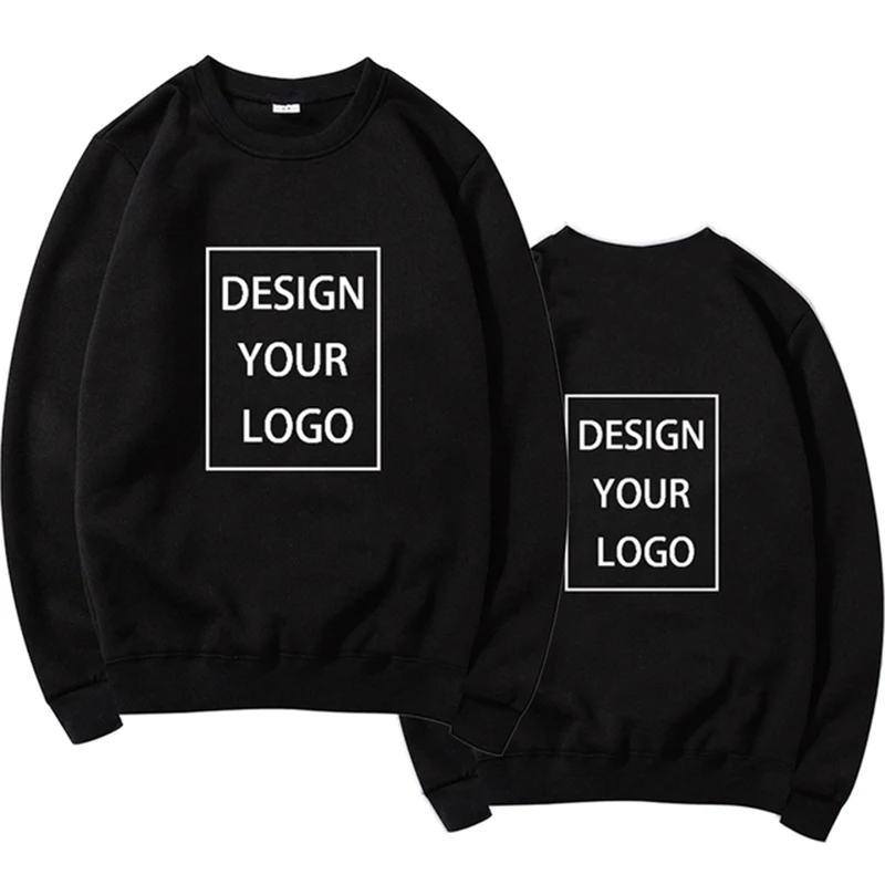 

Custom Sweatshirt Men DIY Sportswear Design Yourself Pattern Text Top Wear Print Your LOGO Women Pullover Trendy Streetwear