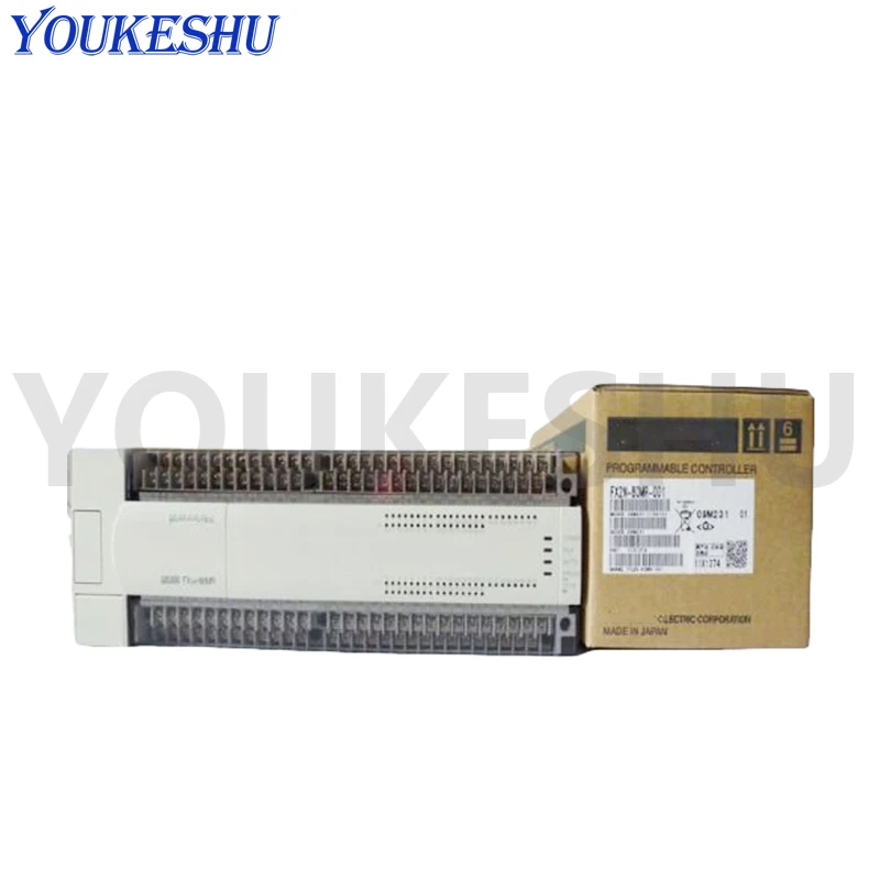 Novo original FX2N-80MR-001 DI 40 DO 24 PLC AC 220V