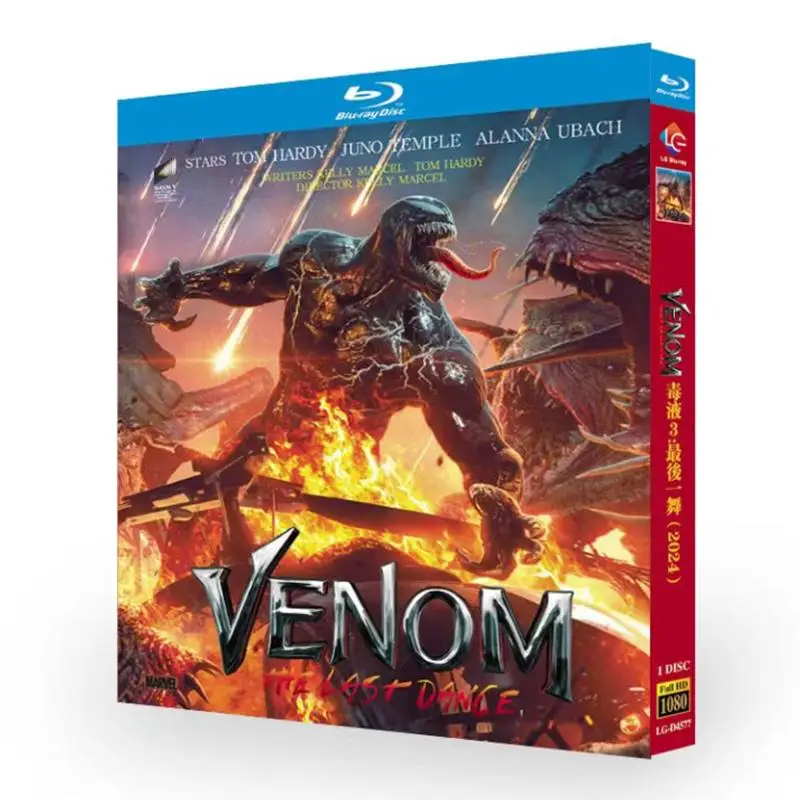 

Venom The Last Dance 2024 Blu ray Disc
