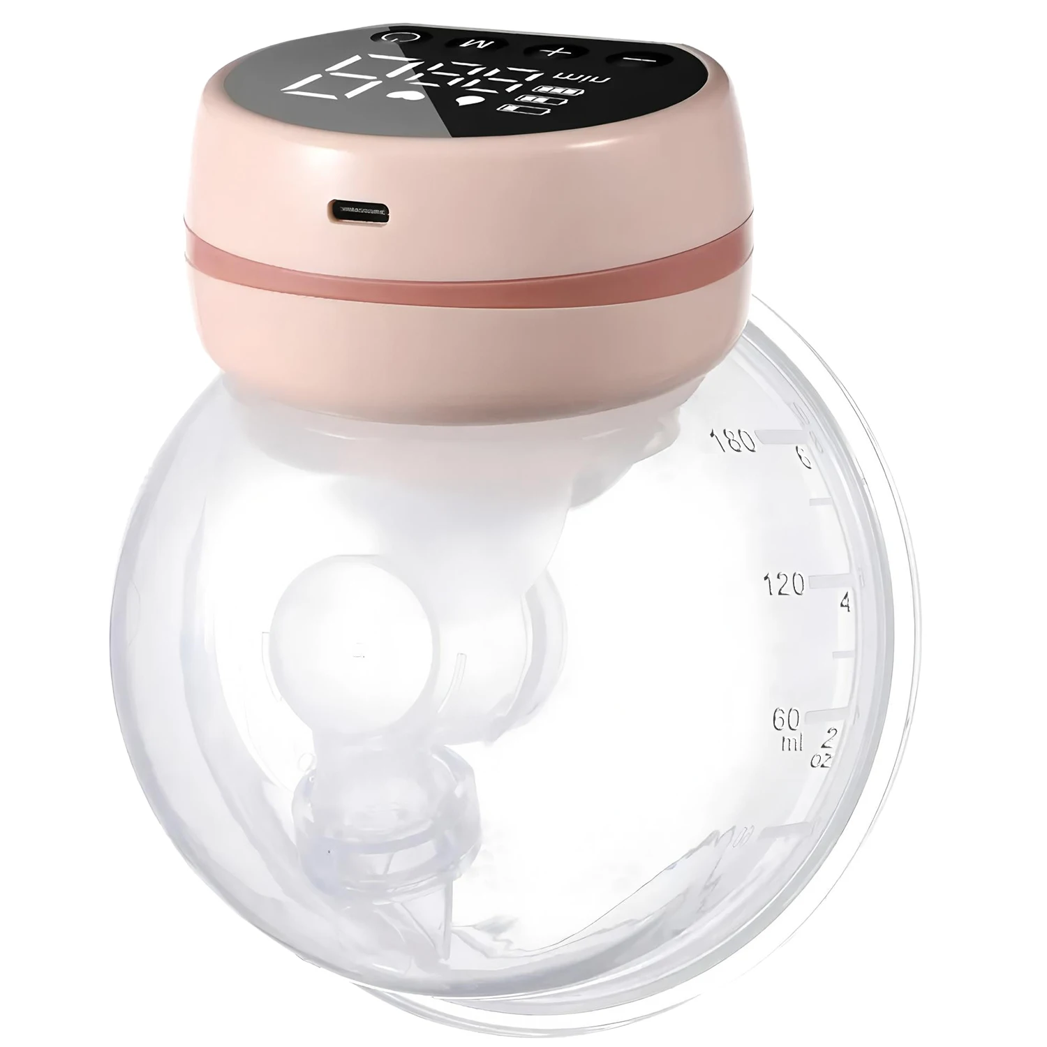 Electric Breast Pump Hands Free Smart Suction Milking Machine Wearable Silicone Portable Baby Breast Milk