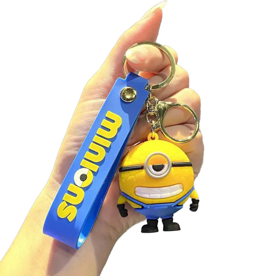 Minions 4 Despicable Me 4 Keychain Figure Pendant Doll Toy Cute Cool Cartoon Doll Toy Model Figure Decoration Kid Birthday Gift