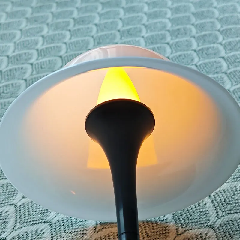 Americano casa cabeceira atmosfera flor bud lâmpada novo retro design simples quarto decoração ornamento pequena lâmpada de mesa