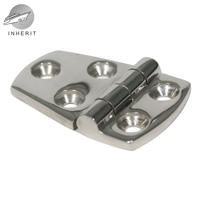 Stainless Steel Five Hole Furniture Hinge Mm Thick X Or Door Optional M Screws Cabinets Windows Marine Repairs