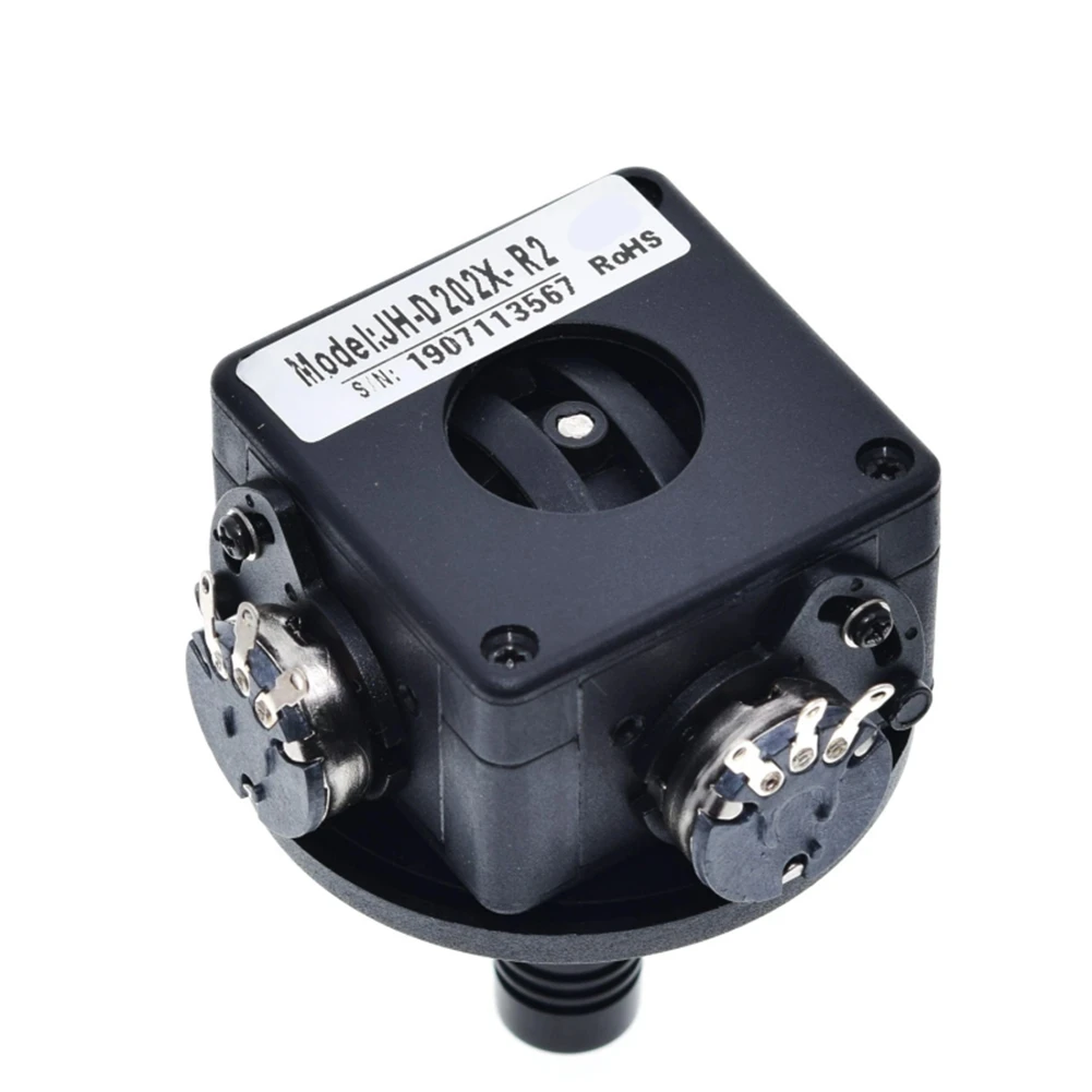JH-D202X-R2 5K Two-Dimensional Electric Potentiometer Joystick 2-Axis Ball Joyrode Controller Switch For 2D Monitor Keyboard-ABF