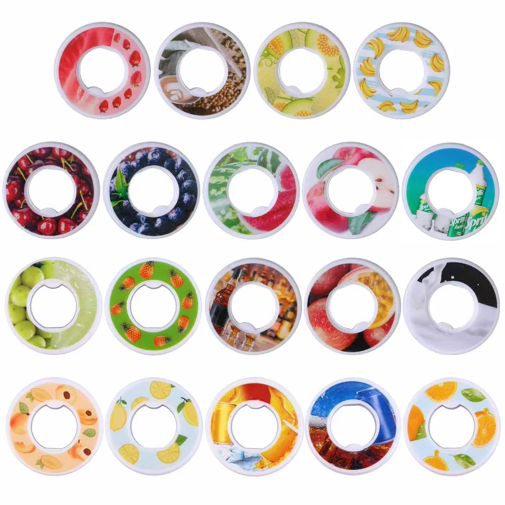 1pcs Air Flavor Pods Water Bottle Flavor Caps Fruit Scent Pods for Water Bottles Sports Water Cup Rings Outdoor Sport