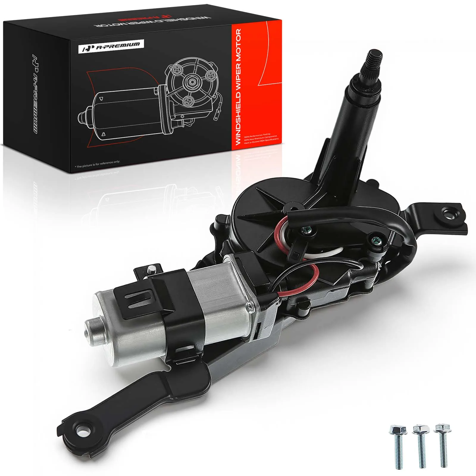 A-Premium Rear Windshield Wiper Motor for Chevrolet Equinox 2007-2009 Suzuki XL-7 2007-2009 Pontiac Torrent 2007-2009