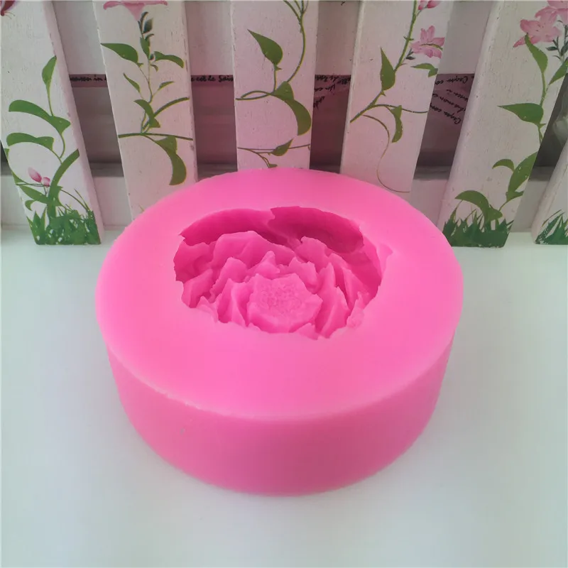 DIY Flower Silicone Mold,Sugarcraft Cake Decorating Tools,Fondant Chocolate Molds Cake Border Mould