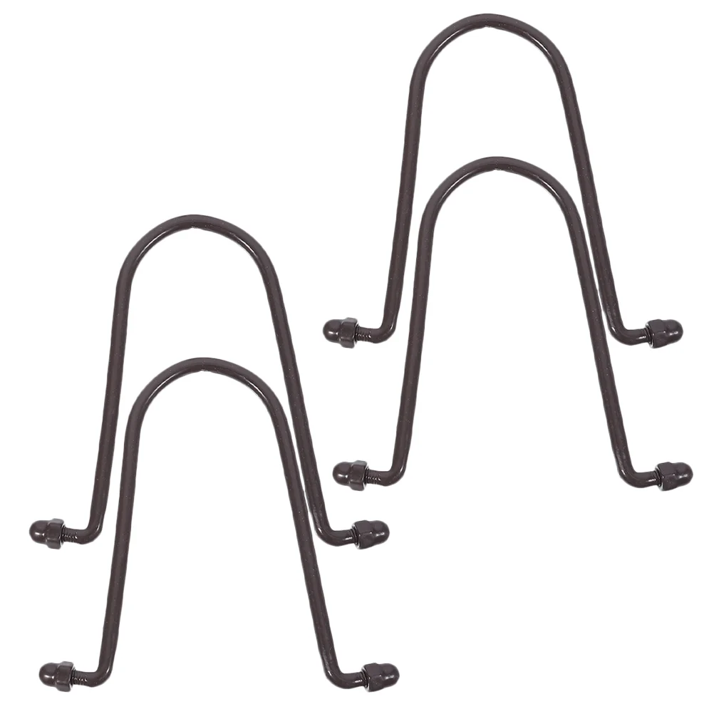 4 pçs corrente de chuva gancho aeroporto windsock adaptador downspout claro favor caixas dreno de metal-para instalar