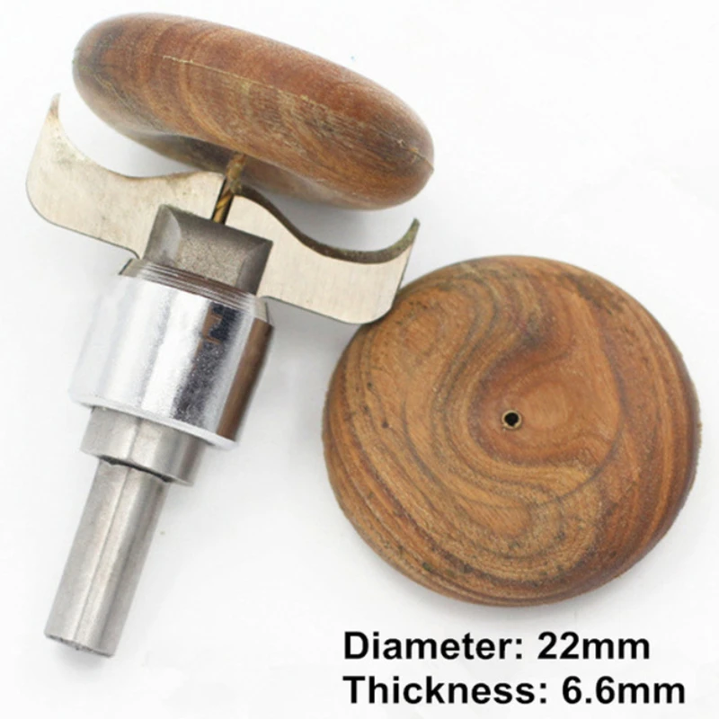 Lucky-cortador de bolas de cuentas con hebilla, herramientas de carpintería, cortador de fresado de madera, taladro de cuentas de madera, 22mm