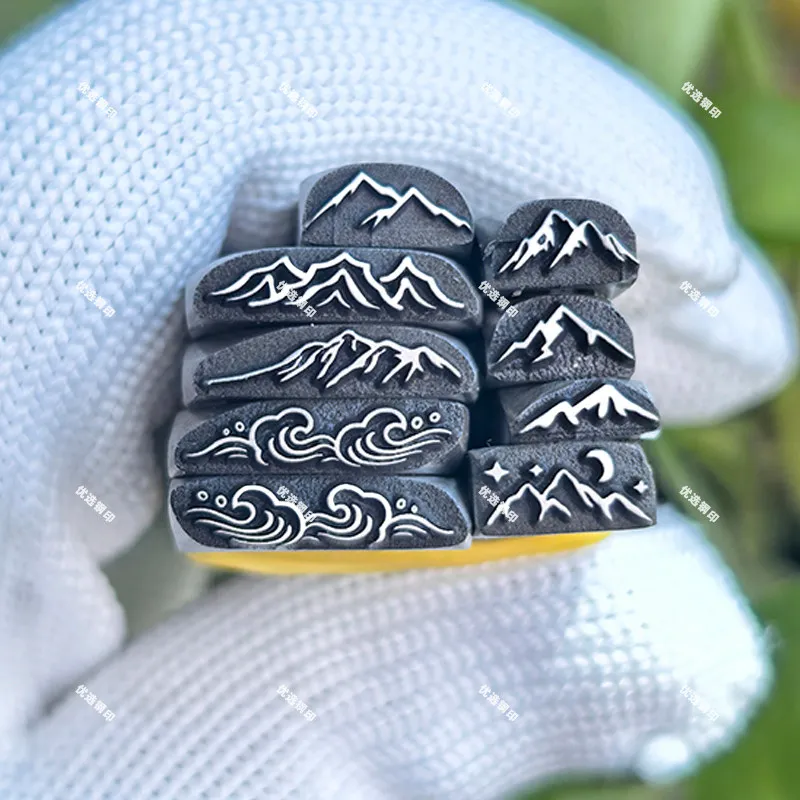 Die neuen Landschaftssiegel schwören sich gegenseitig, Glücksvorworte, Stahlsiegel, Meißel, Gravurmesser, Gold- und Silberschmuck, Armbandwerkzeug – Detail 1