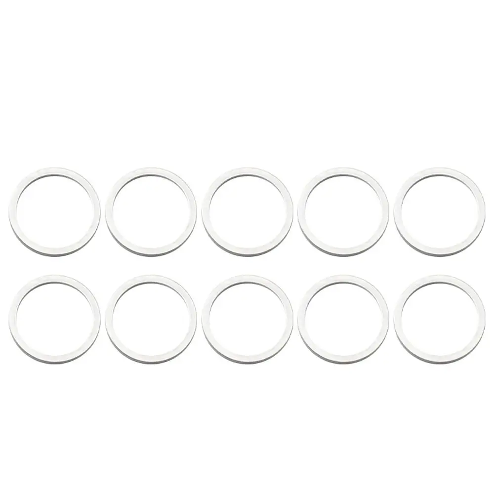 

Crankset Bolt Washer Ring 1mm/ 2mm Screws Washer Bike Chain Wheel Spacer Chainring Bolts Washer Bicycle Chainring Bolts Gasket