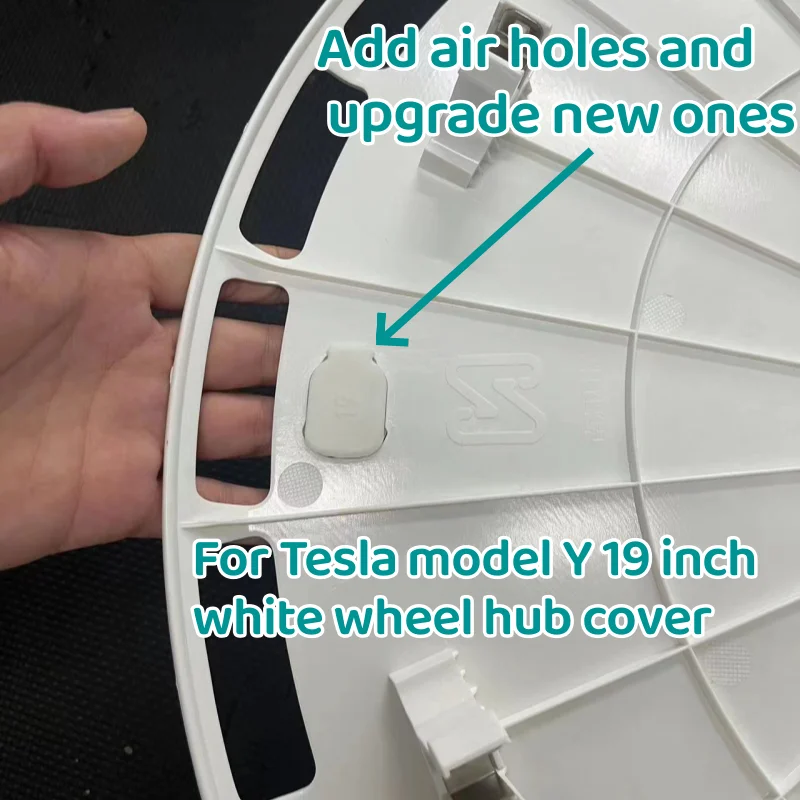 4PCS 19Inch Wheel Hubcap Hight Performance Replacement Hub Cap For Tesla Model Y 2020-2023 Wheel Cap Full Rim Cover Accessories