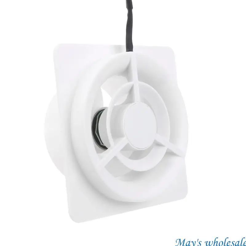 60 مللي متر مروحة العادم المنزل مضمنة الأنابيب مروحة قناة للحمام النازع التهوية المطبخ المرحاض جدار الهواء النظيف التهوية 448A #4