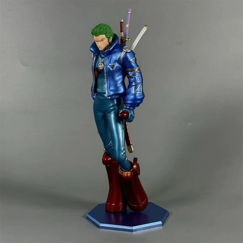 

Bandai Anime Figures Punk Zoro Anime One Piece Figure Egghead Roronoa Zoro Action Figure Model Collection Decoration Toy