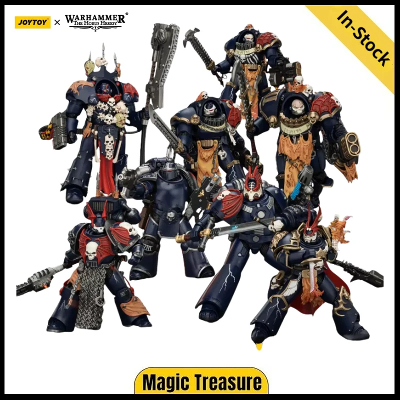 【In stock】JOYTOY Warhammer 40K Night Lords Sevatar Legion Praetor Terminator Armour MKVI Tactical MKIII Tactical Dissident 1 2