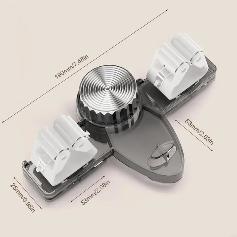 Multifuncional Broom e Mop Suport Mount Mount Designs