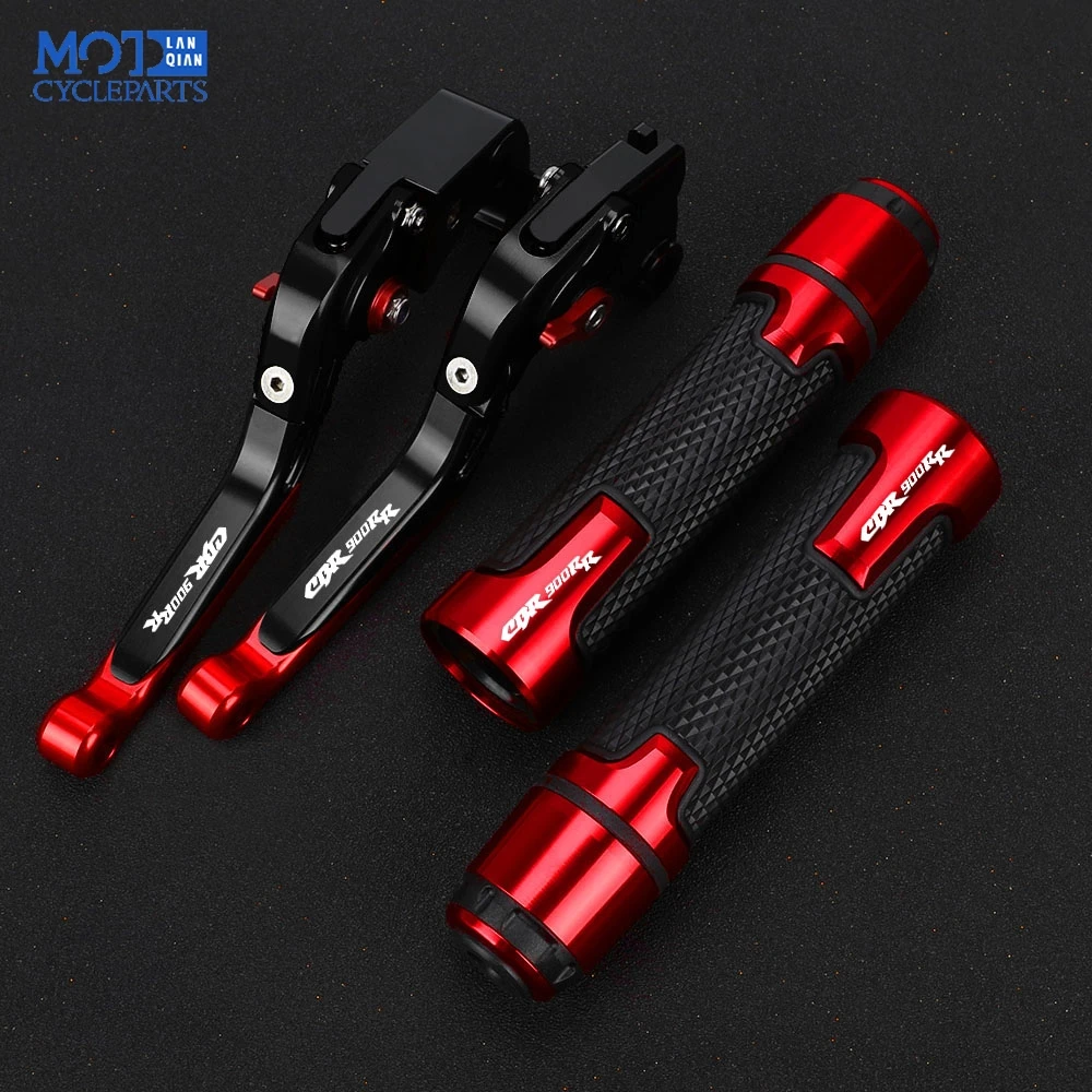 

Motorcycle Adjustable Brake Clutch Levers & Handle Handlebar grips For Honda CBR900RR CBR 900RR CBR900 900 RR 1993 - 1999 1997