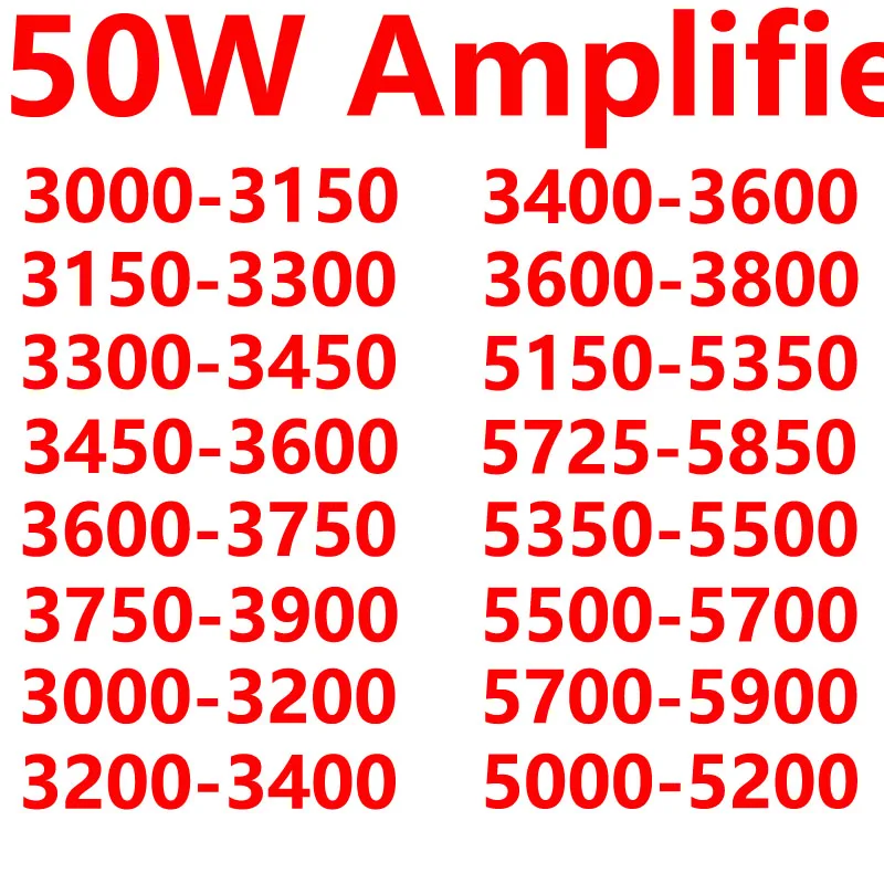 

50W 3G 5G A m p l i f i e r Module 3000-5900M IoT motherboard