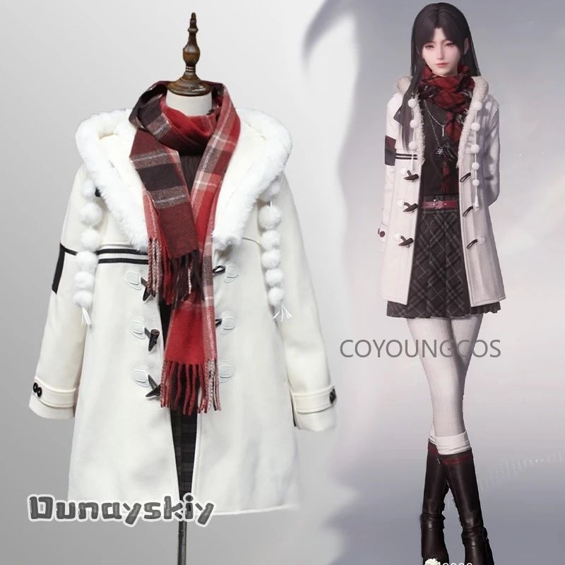 

Костюм Зейна из Love and Deepspace: полный комплект, зимняя теплая пуховая куртка, женский костюм персонажа аниме-игры для зимних игр