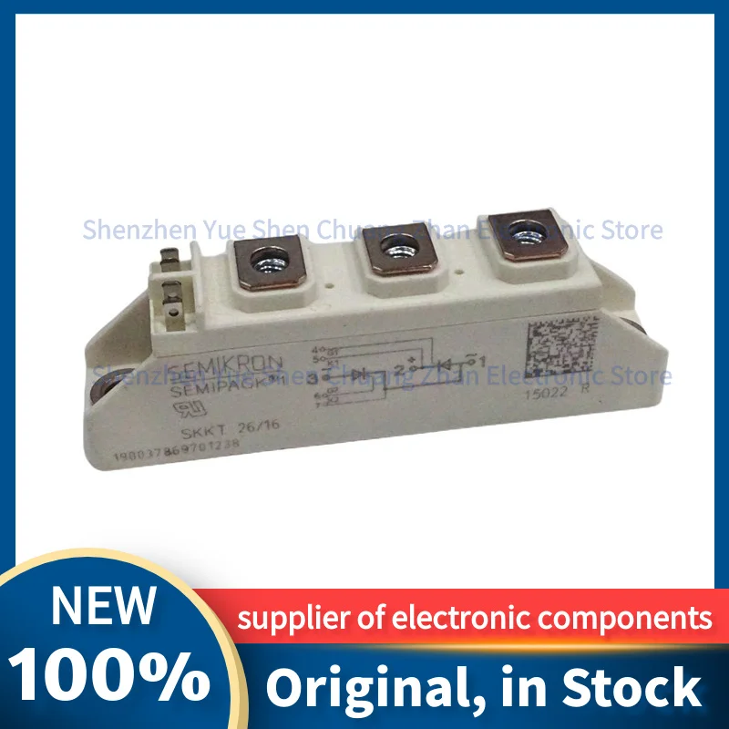

SKKT19-06D SKKT26-06D SKKT19-16E SKKT19-12D NEW ORIGINAL IGBT POWER MODULE IN STOCK