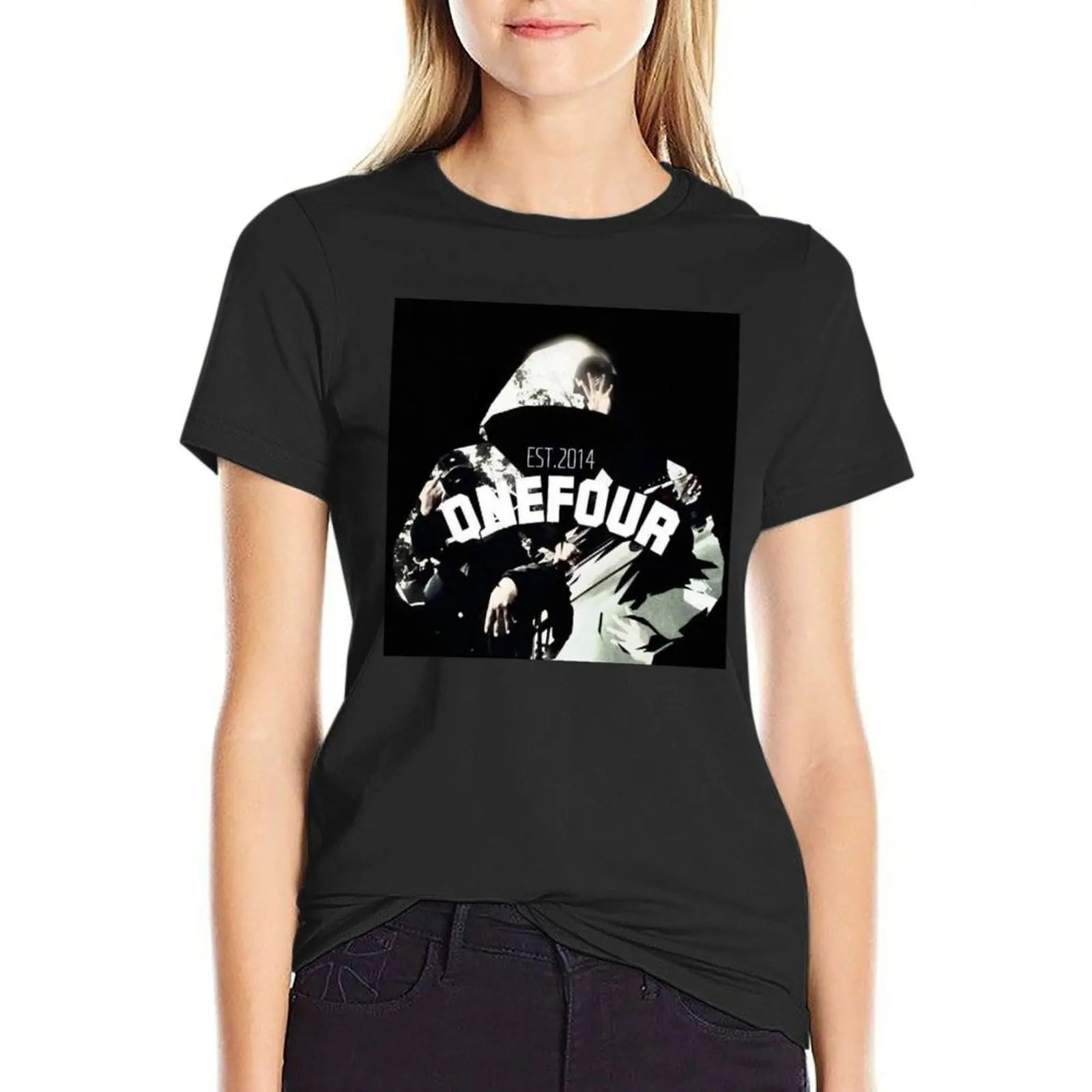 

One Four T-Shirt graphics female sublime oversized t shirts for Women