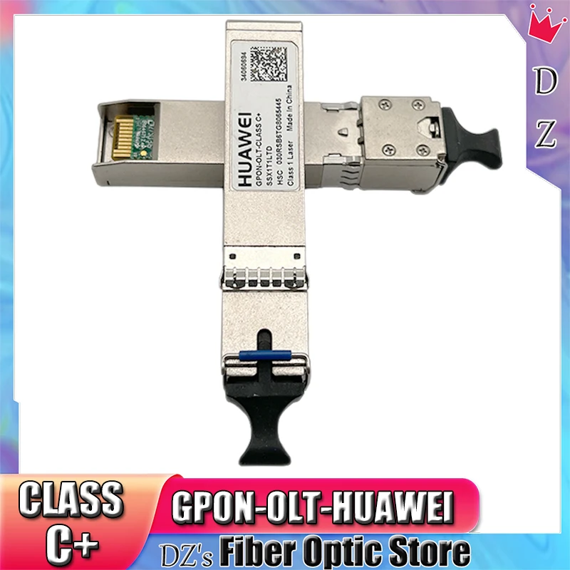 1ชิ้นตัวแปลงไฟเบอร์ออปติก GPON OLT Class C + SFP โมดูล FTTH ไฟเบอร์โมดูลตัวรับส่งสัญญาณเหมาะสำหรับ Huawei ทุกประเภท