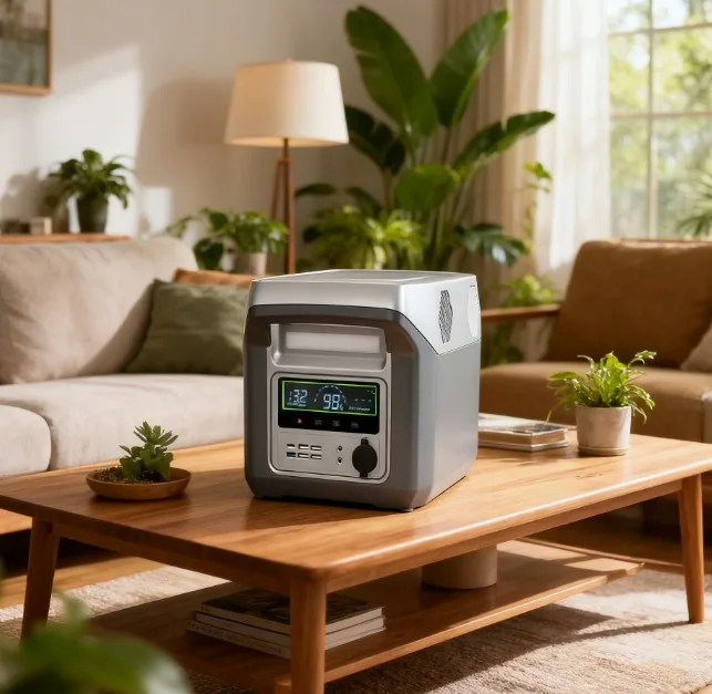 1000W 768Wh Portable Power Station LiFePO4 Solar Generator with PD Fast Charge Multi Port for Outdoor Camping Home Backup