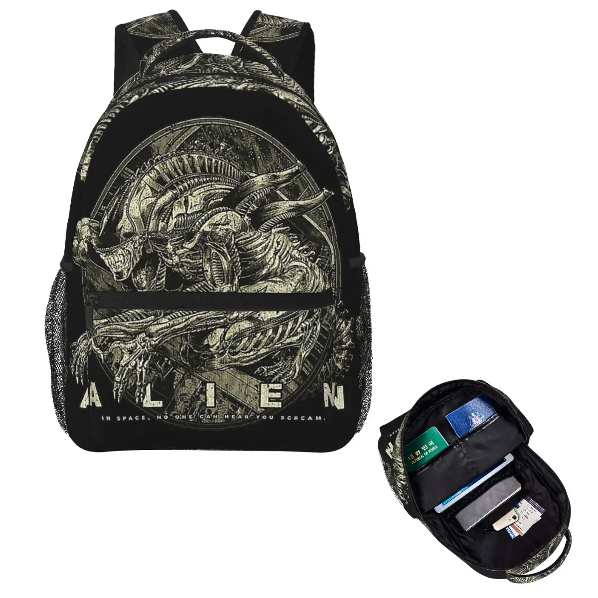 

Рюкзак Xenomorph Alien, Лидер продаж, рюкзак большой емкости, детская сумка для книг, школьная сумка, сумки на плечо для мужчин и женщин