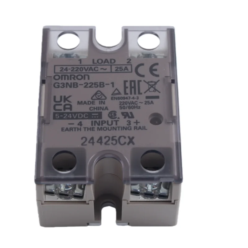 

Genuine G3NB-225B-1 DC5-24V 25A Solid State Relay (SSR) DC-controlled AC For 3D Printer