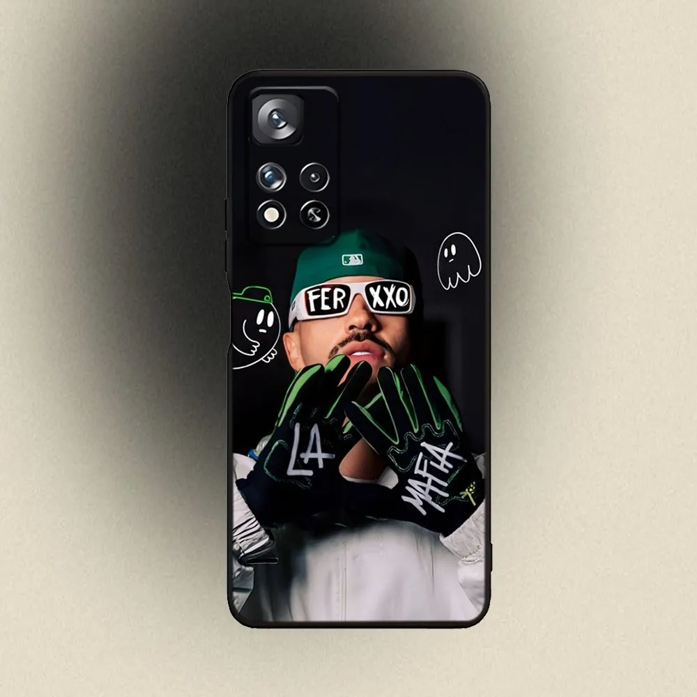 Feid Ferxxo SIXDO Rapper Telefoon Case Voor Samsung Galaxy A20,A21s,A22,A31,A32,A52,A53,A72,73,A80,A91 Zachte Zwarte Cover